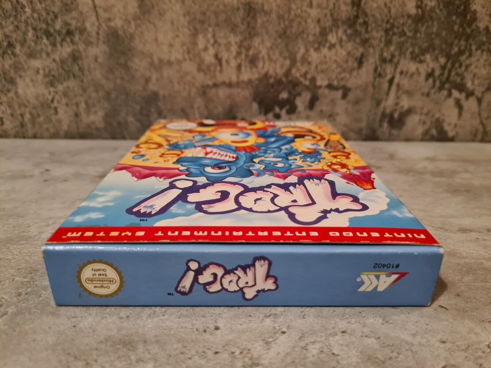 NES Trog! mit OVP und Anleitung FRG - T-Retro-Games 