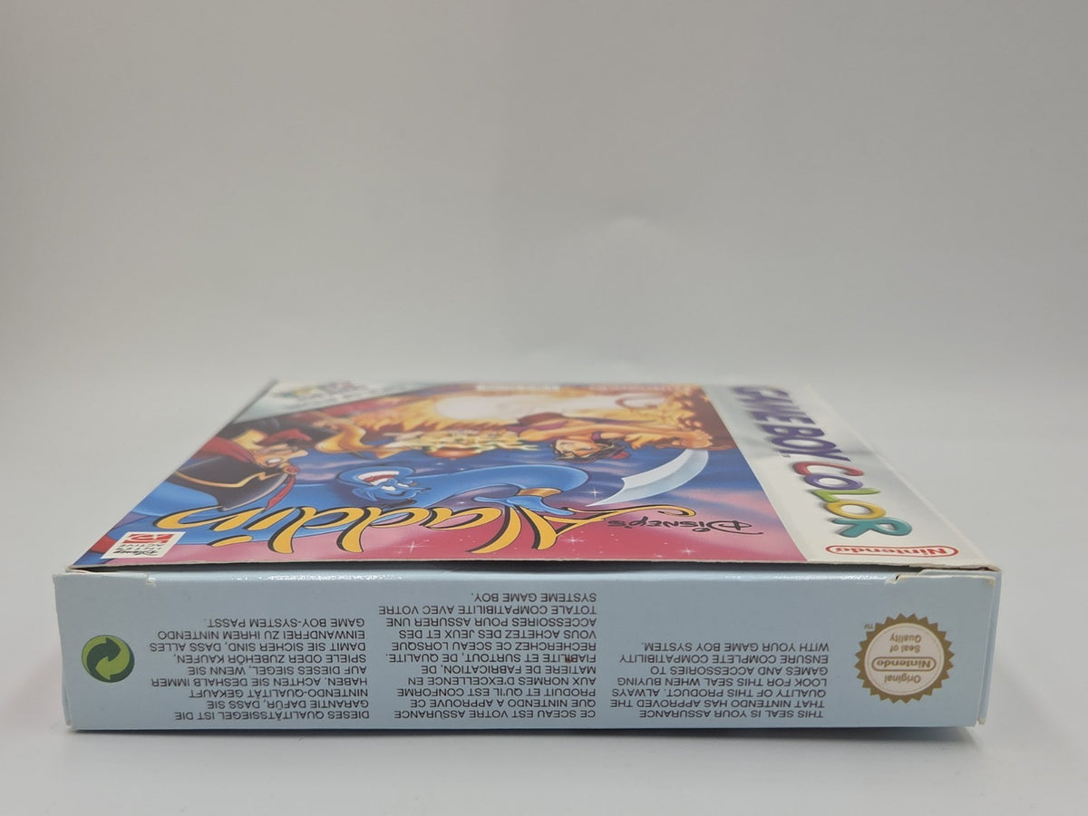 Nintendo Game Boy Color Spiel Disney's Aladdin mit OVP und Anleitung EUR