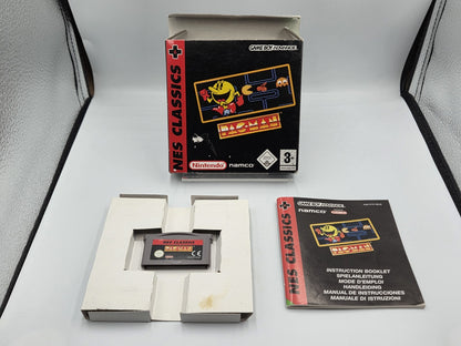 Nintendo Game Boy Advance Pac-Man NES Classics mit OVP und Anleitung EUR