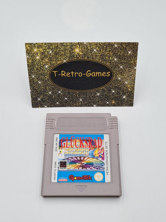 Nintendo Game Boy Classic Spiel Glücksrad Modul NOE - T-Retro-Games 