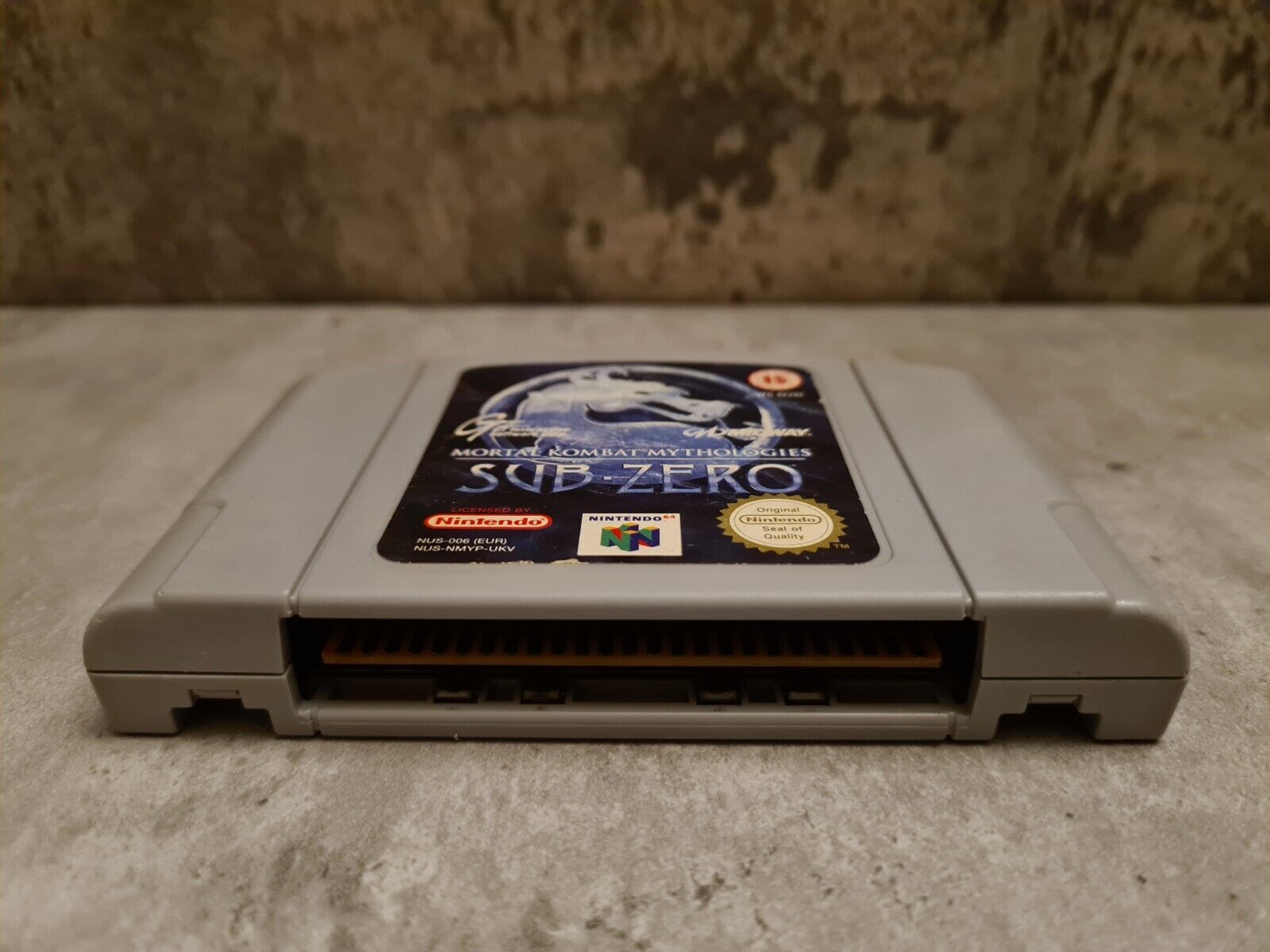 N64 Nintendo 64 Mortal Kombat Mythologies Sub Zero Modul UKV - T-Retro-Games 