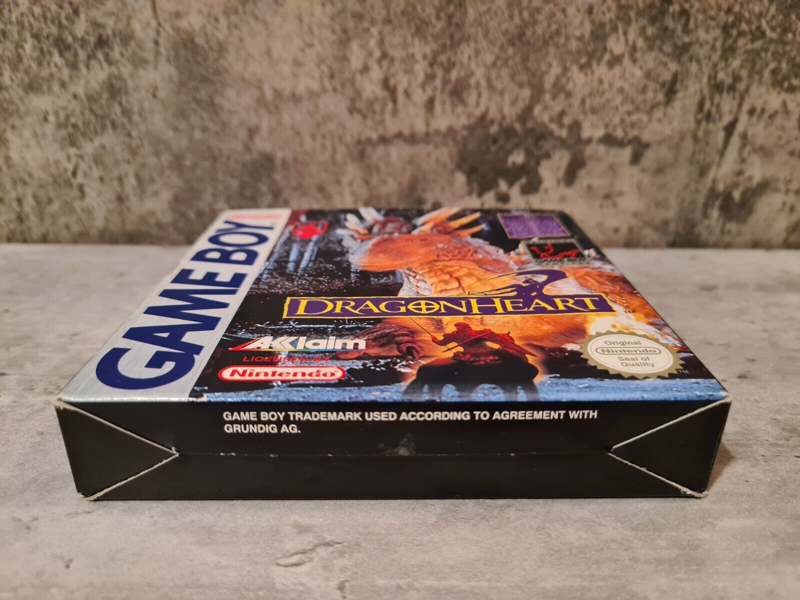 Game Boy Classic DragonHeart mit OVP und Anleitung EUR - T-Retro-Games 