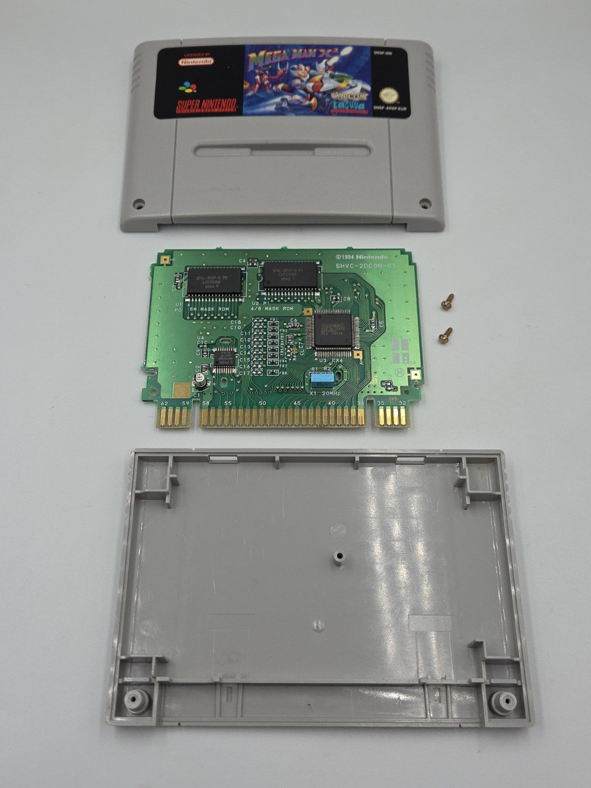 SNES Super Nintendo Spiel Mega Man X2 Modul EUR