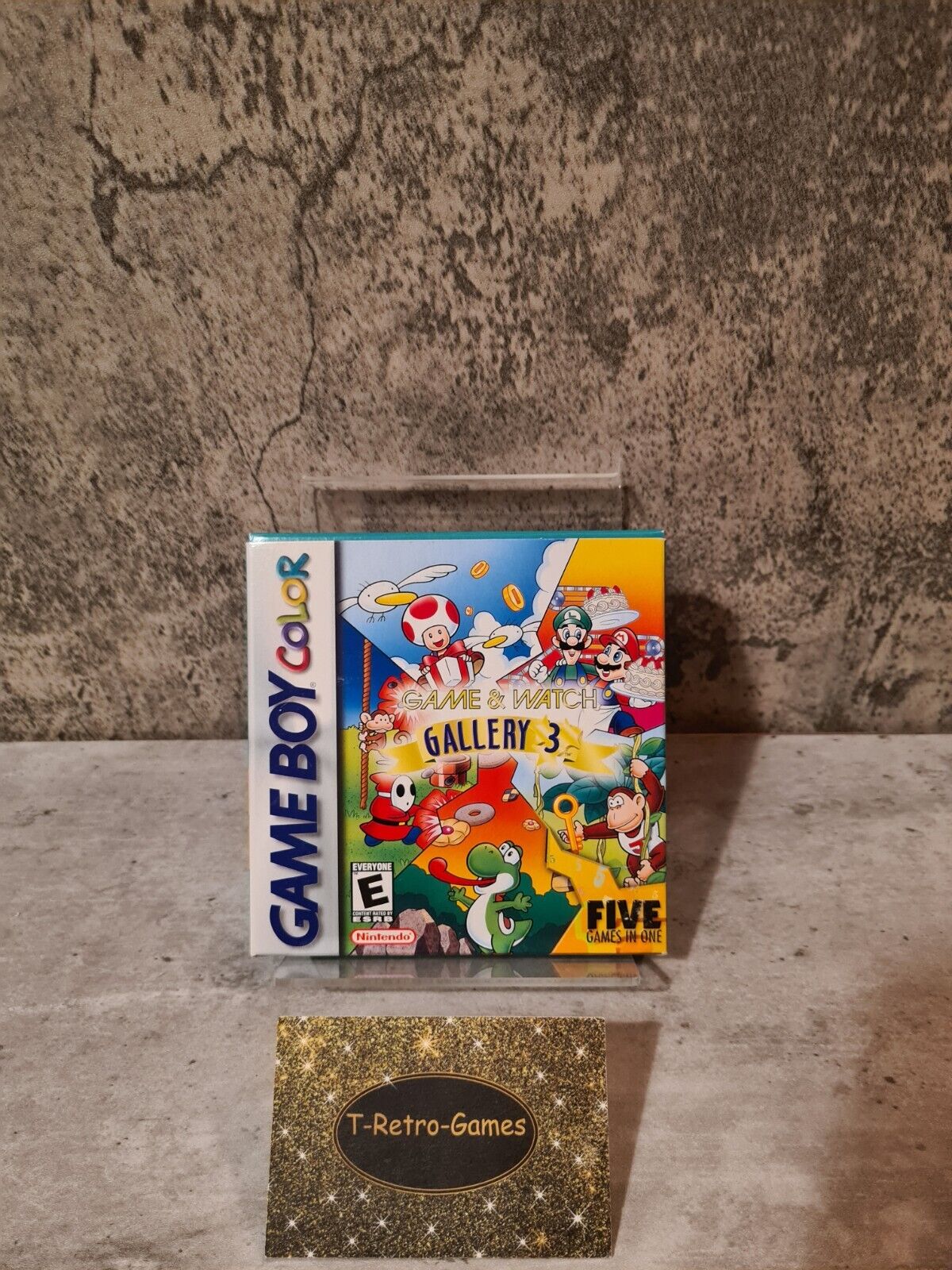 Nintendo Game Boy Color Game & Watch Gallery 3 mit OVP und Anleitung USA - T-Retro-Games 