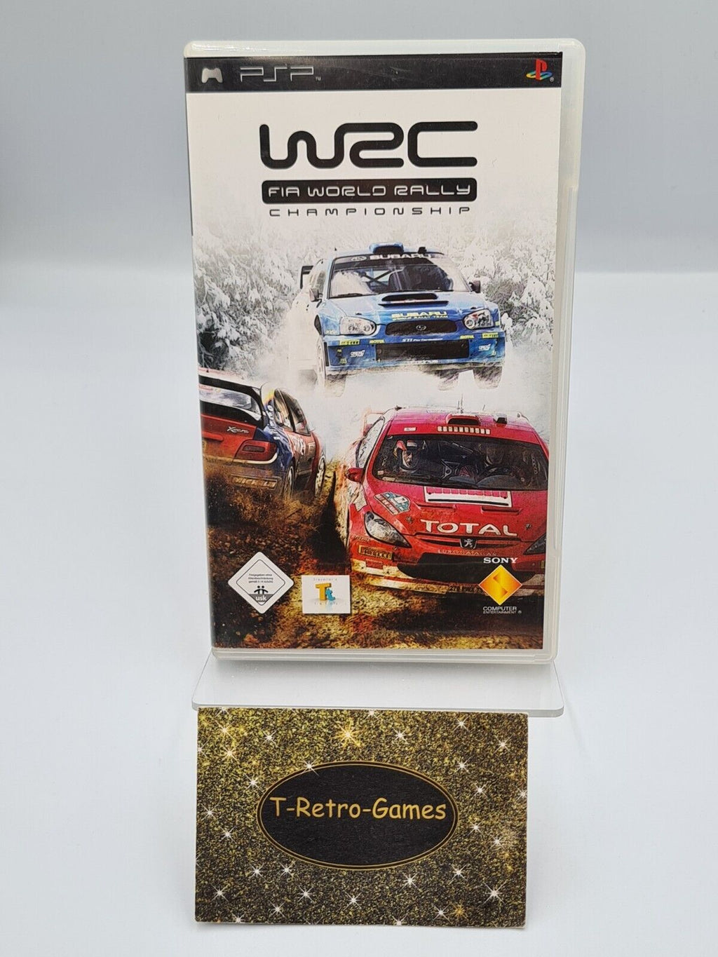 Sony PSP Spiel WRC World Rally Championship mit OVP und Anleitung Deutsch - T-Retro-Games 