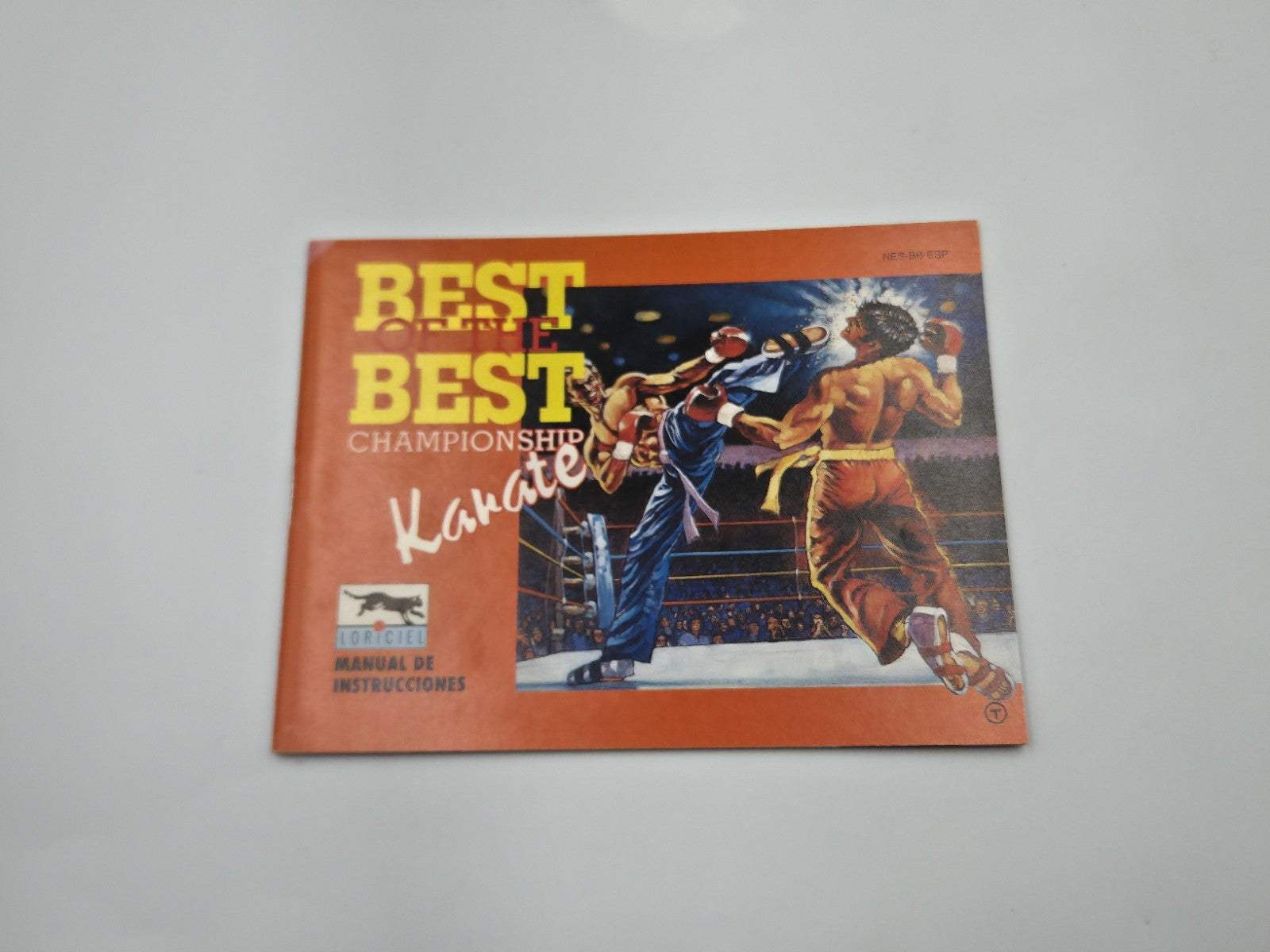 Nintendo NES Spiel Best of The Best Championship Karate mit OVP + Anleitung ESP