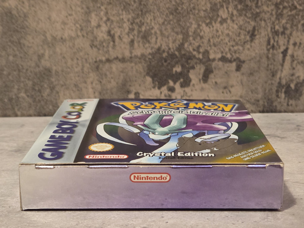 Nintendo Game Boy Color Pokemon Kristall Edition mit OVP und Anleitung NOE