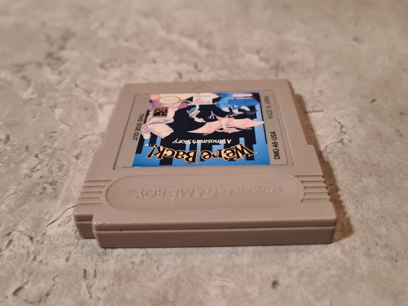 Nintendo Game Boy Classic Spiel We're Back! A Dinosaur's Story Modul USA - T-Retro-Games 