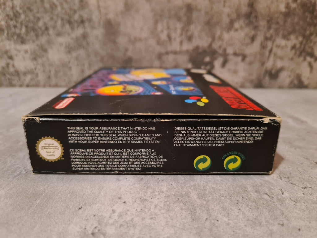 SNES Super Nintendo Virtual Bart mit OVP und Anleitung EUR - T-Retro-Games 