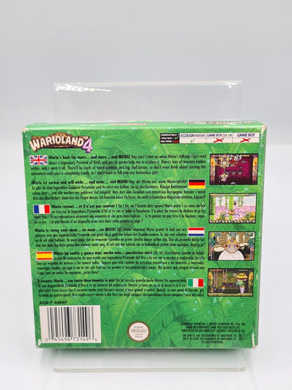 Nintendo Gameboy Advance Wario Land 4 mit OVP und Anleitung EUR - T-Retro-Games 