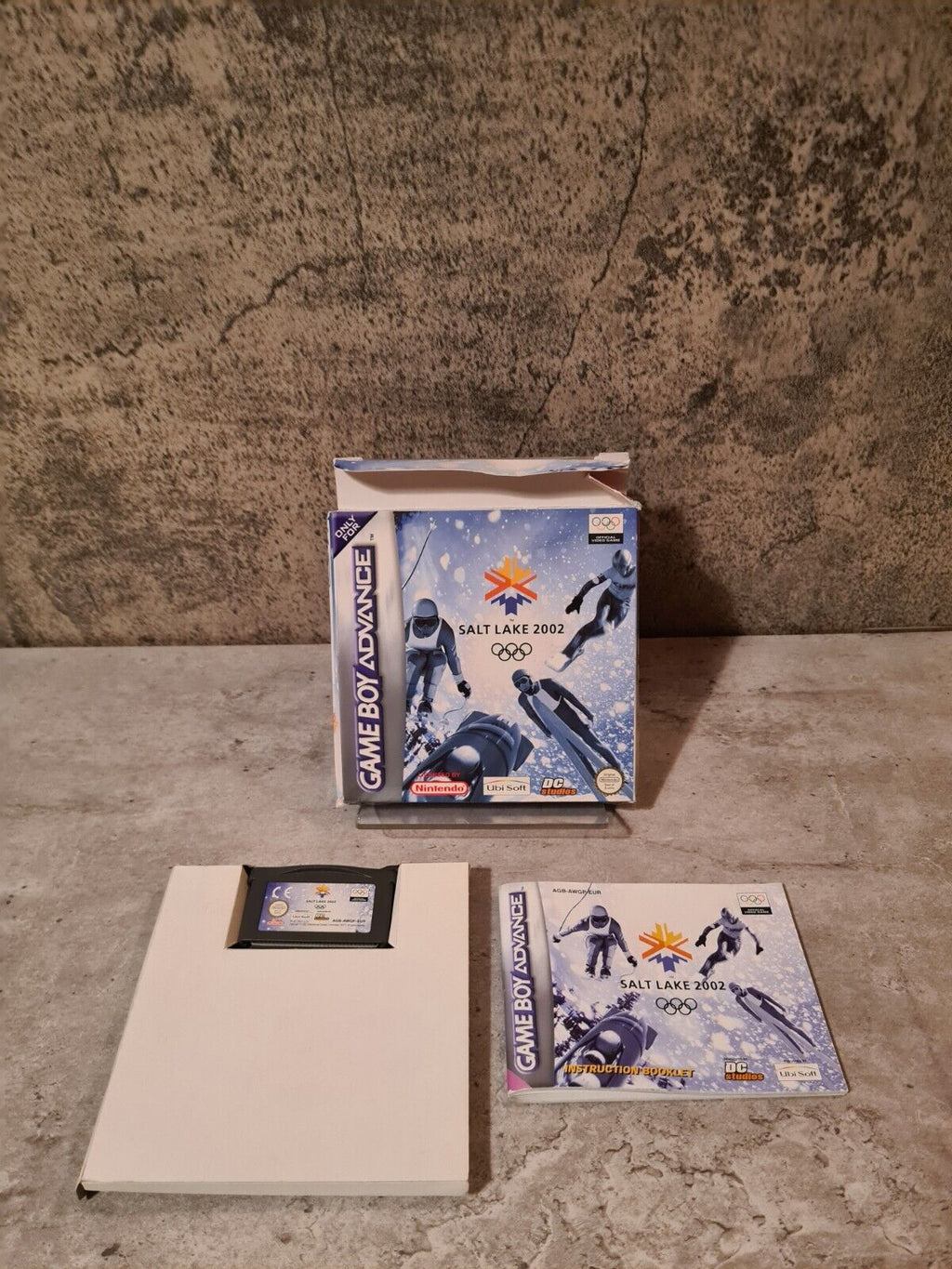 Nintendo Gameboy Advance Salt Lake 2002 mit OVP und Anleitung EUR - T-Retro-Games 