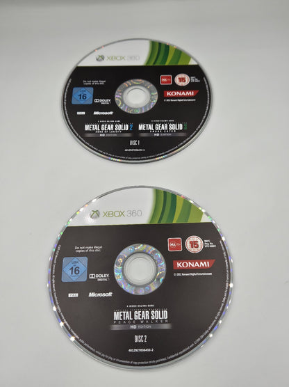 XBOX360 Metal Gear Solid HD Collection  mit OVP und Anleitung Deutsch 2 Discs