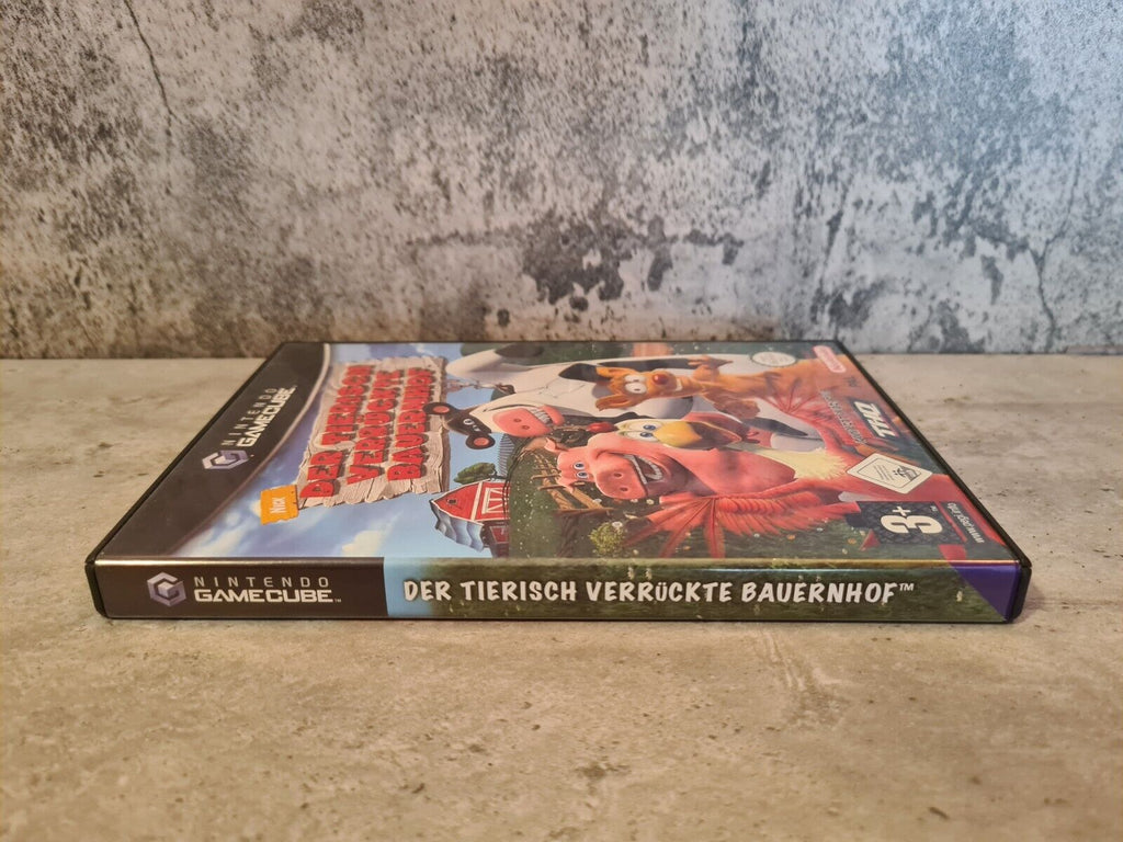 Nintendo GameCube Der Tierisch Verrückte Bauernhof mit OVP und Anleitung NOE - T-Retro-Games 
