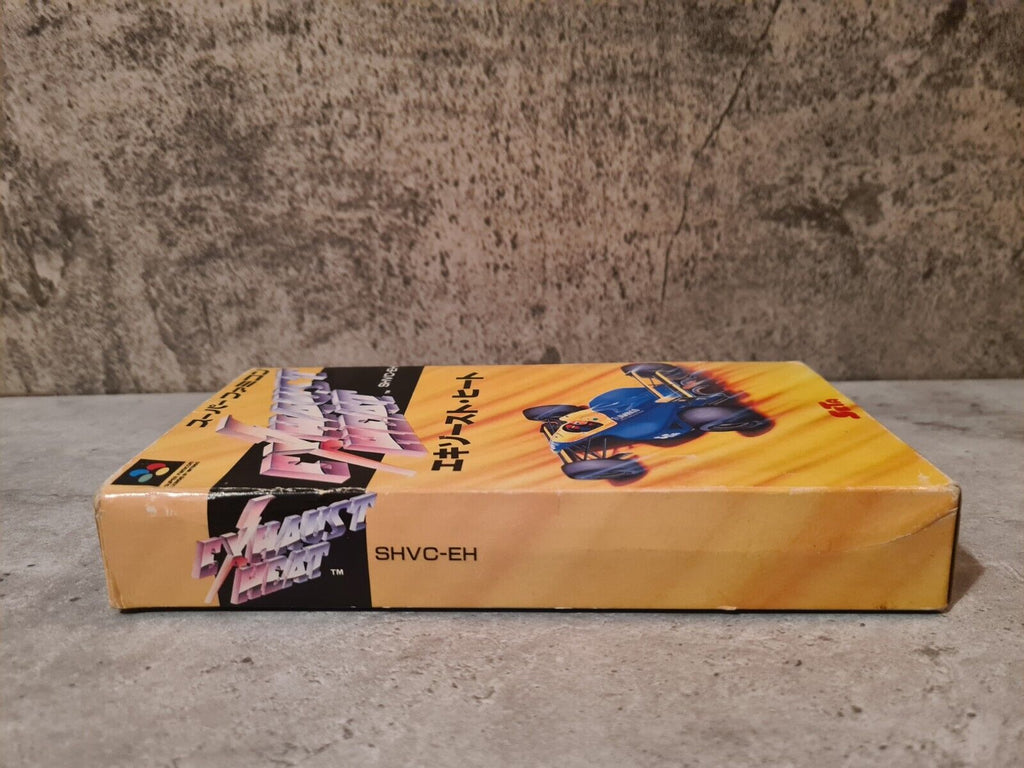 SFC Super Famicom Exhaust Heat mit OVP und Anleitung - T-Retro-Games 