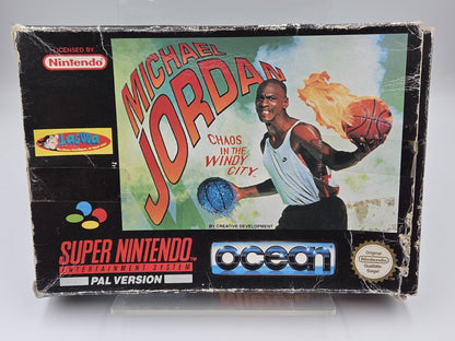 Super Nintendo Michael Jordan Chaos in the Windy City mit OVP und  Anleitung NOE
