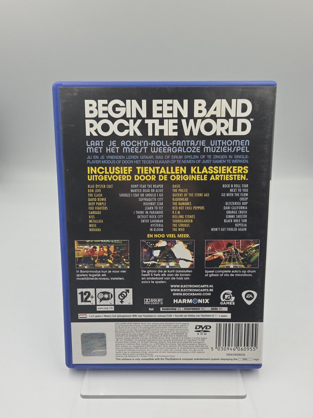PS2 Playstation 2 Spiel Rock Band mit OVP und Anleitung HOL