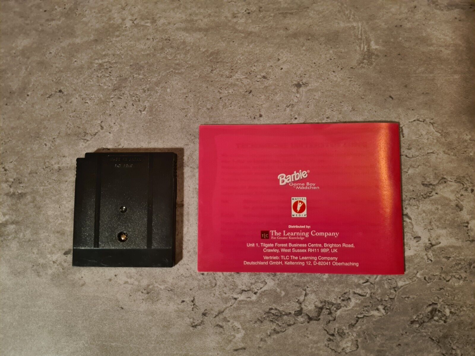 Nintendo Game Boy Color Barbie Meeres Abenteuer mit OVP und Anleitung NOE - T-Retro-Games 
