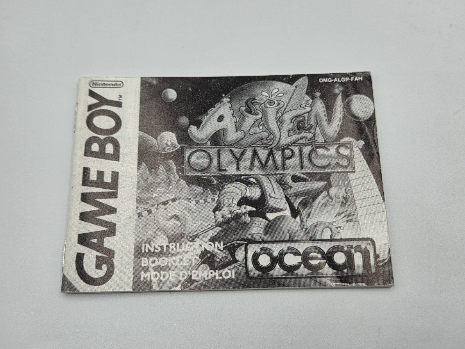 Nintendo Game Boy Classic Spiel Alien Olympics mit OVP und Anleitung FAH
