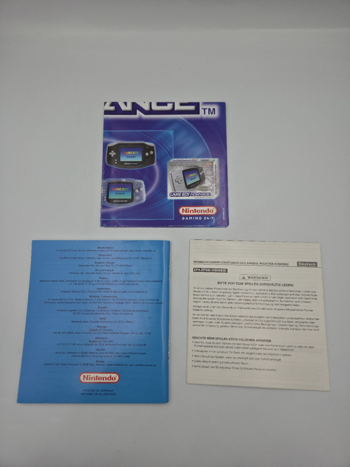 Nintendo Game Boy Color Super Mario Bros. Deluxe mit OVP und Anleitung EUR