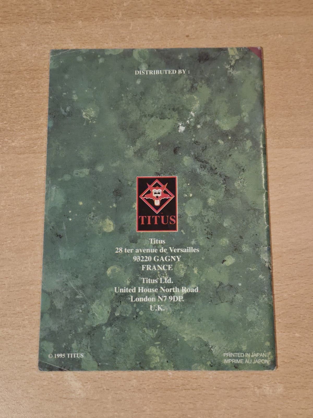 SNES Super Nintendo Prehistorik Man Spielanleitung Instruction Booklet EUR