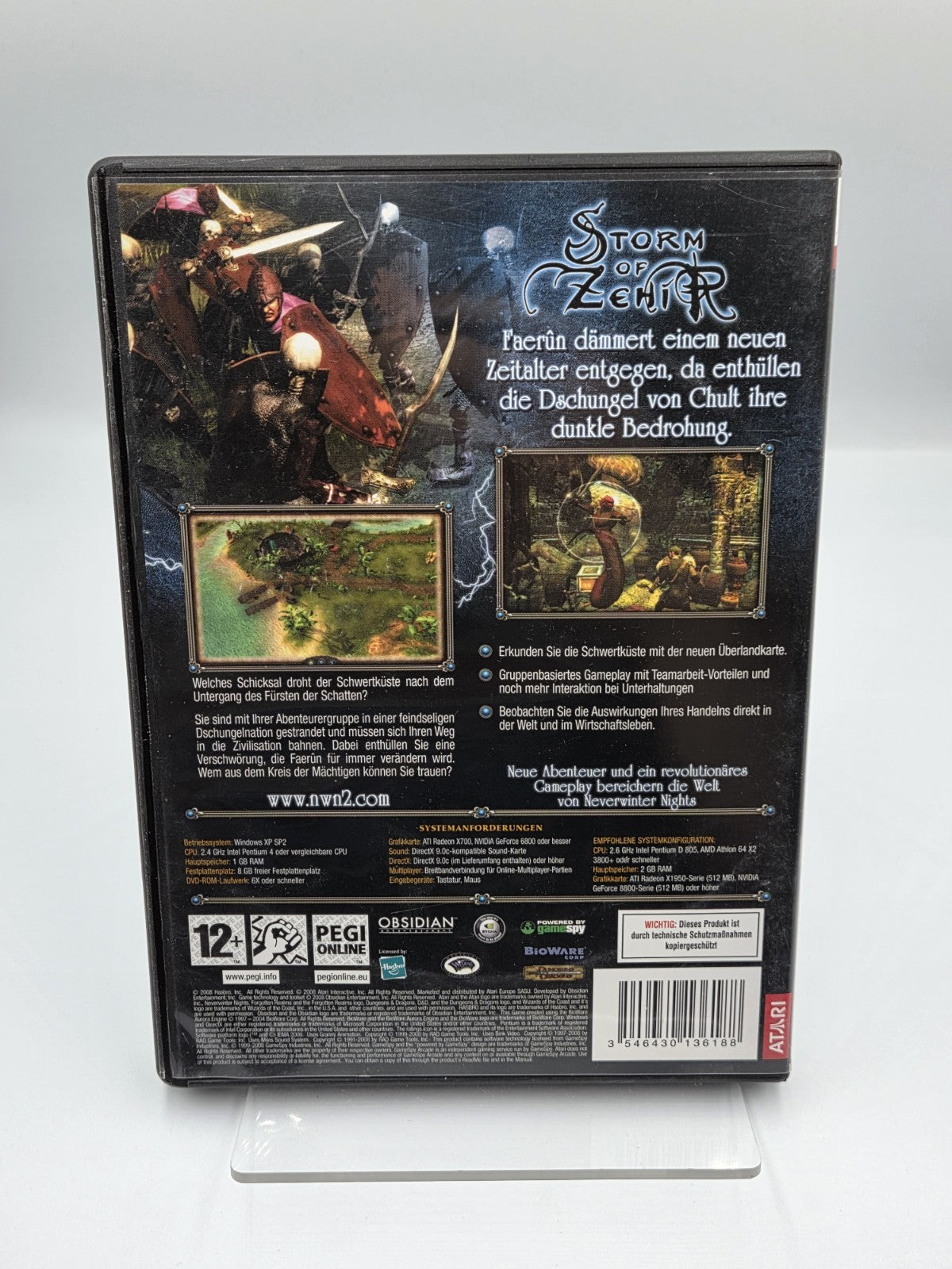 PC-DVD Rom Spiel Neverwinter Knights 2 Storm of Zehir 