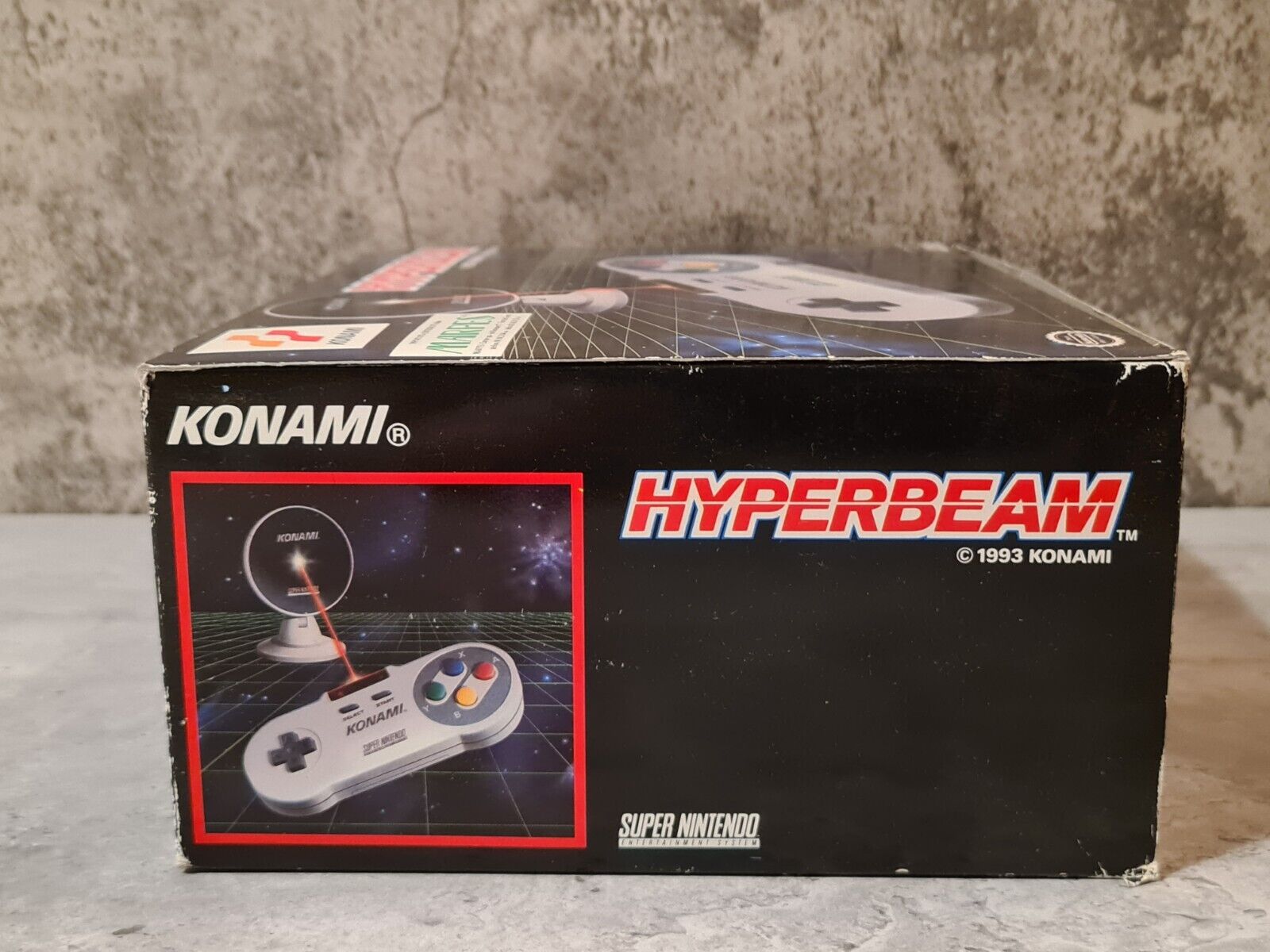 SNES Super Nintendo Konami Hyperbeam Controller Joystick New Old Stock Neu NEW - T-Retro-Games 