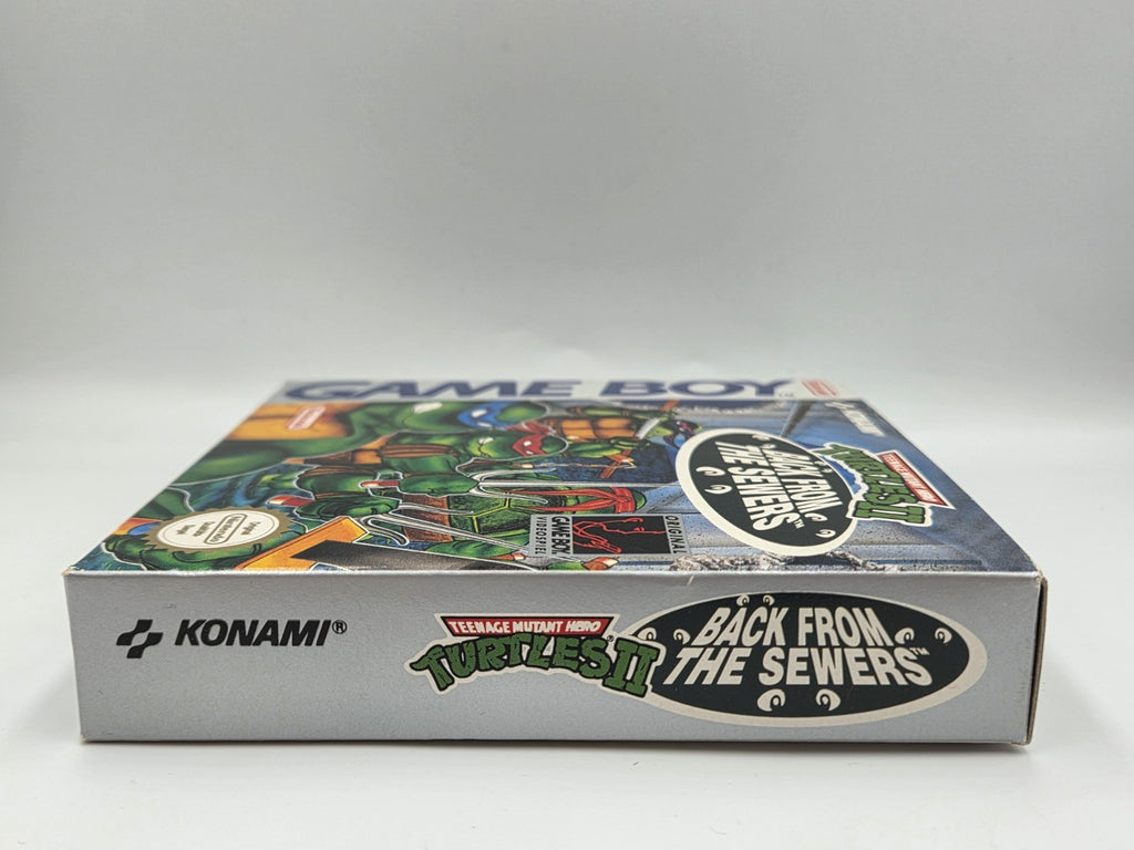 Game Boy Classic Turtles II 2 Back from The Sewers mit OVP und Anleitung NOE