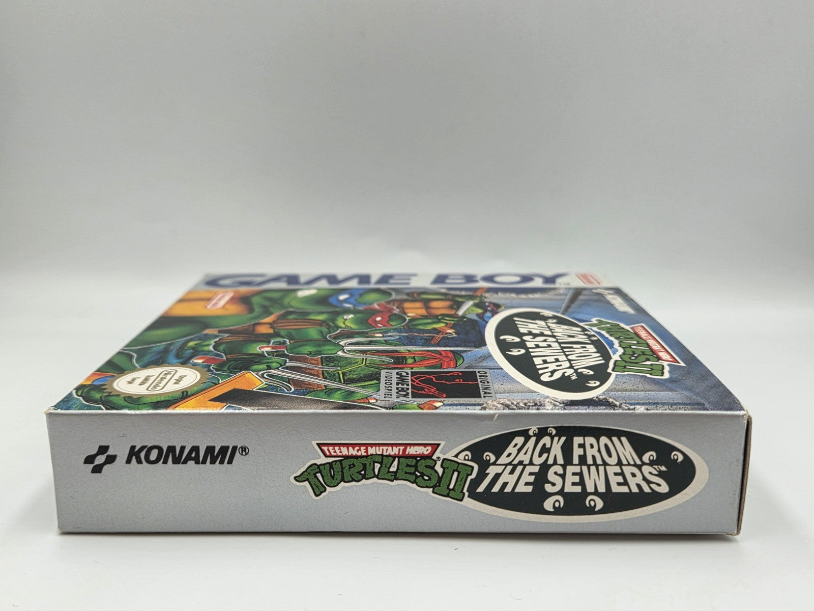 Game Boy Classic Turtles II 2 Back from The Sewers mit OVP und Anleitung NOE