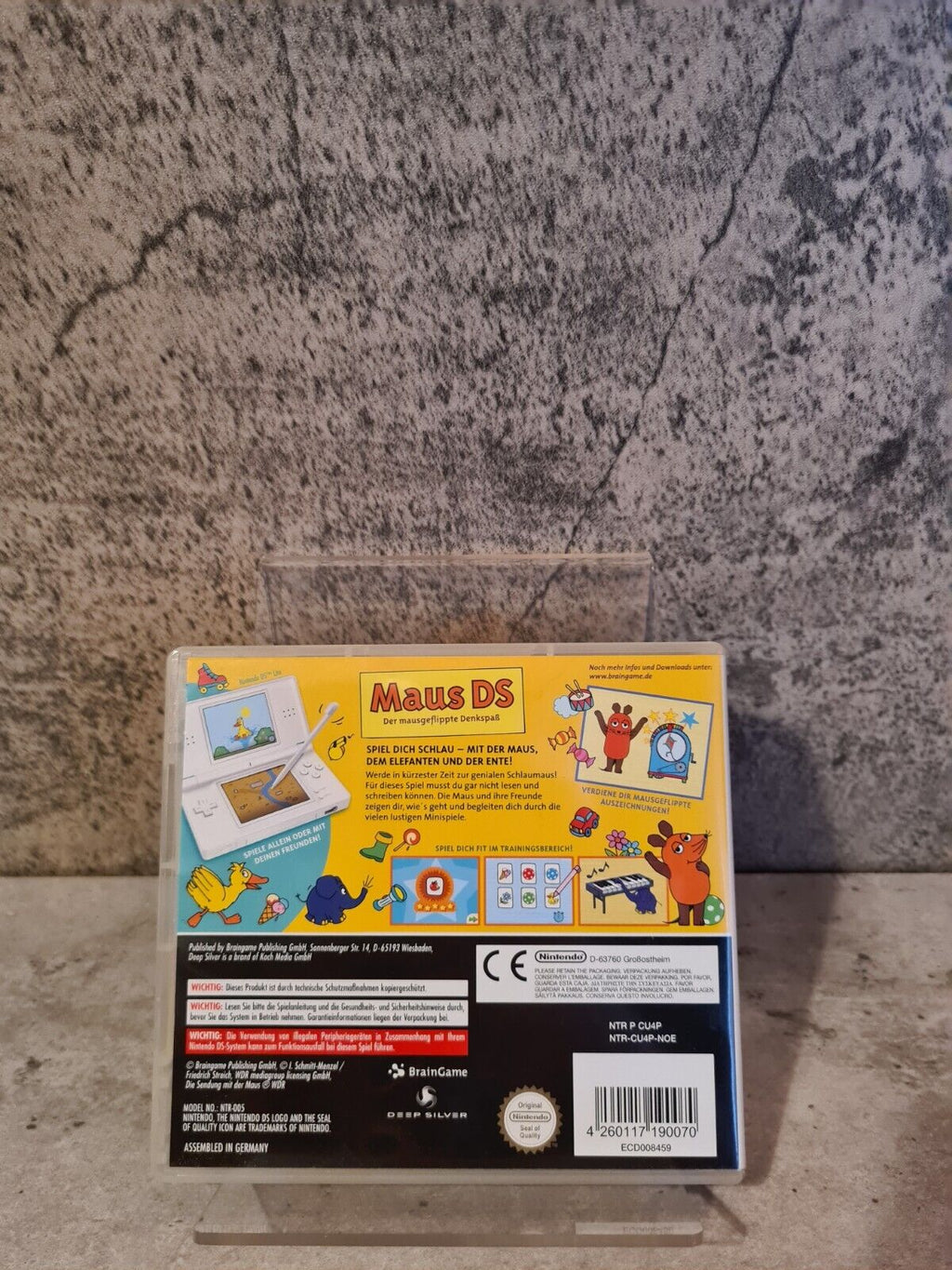 Nintendo DS Maus DS mit OVP und Anleitung NOE - T-Retro-Games 