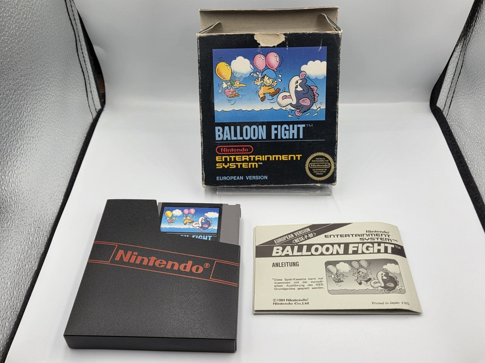  NES Balloon Fight mit OVP und Anleitung EEC