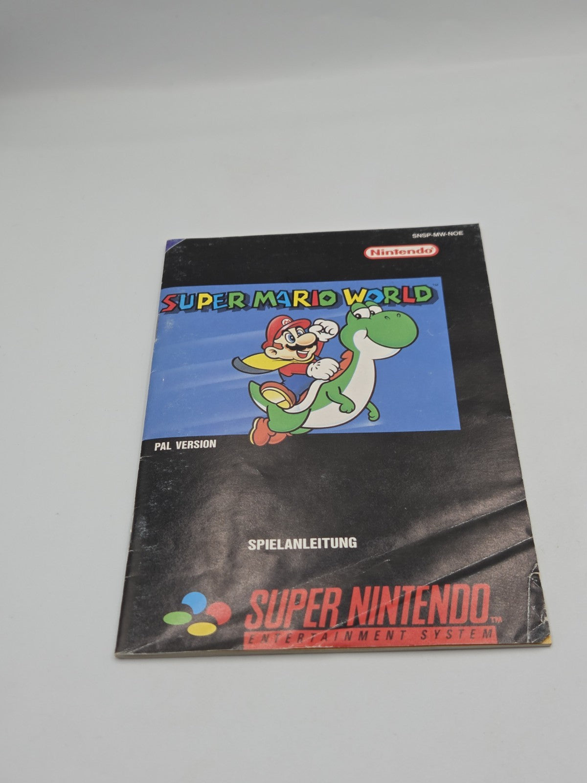 SNES Super Nintendo Spiel Super Mario World mit  OVP und Anleitung NOE