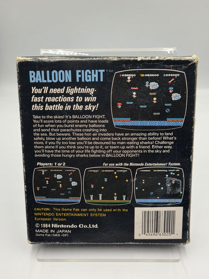  NES Balloon Fight mit OVP und Anleitung EEC