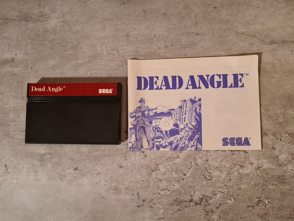 Sega Master System Dead Angle mit OVP und Anleitung Multi Language - T-Retro-Games 