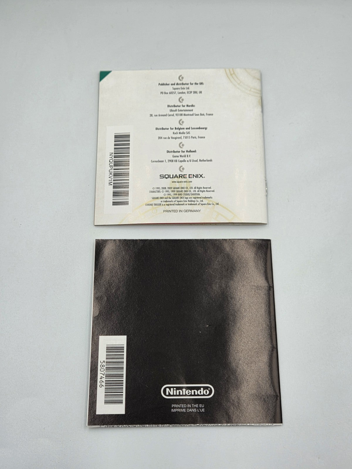 Nintendo DS Spiel Chrono Trigger mit OVP und Anleitung UKV