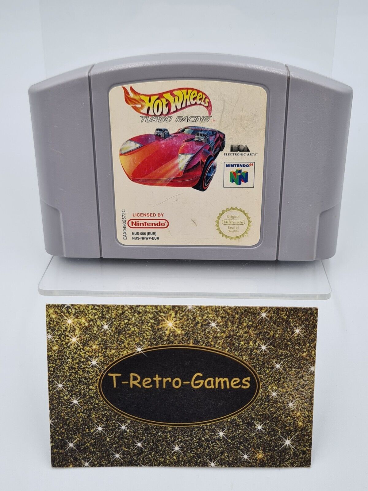 N64 Nintendo 64 Hot Wheels Turbo Racing EUR Modul - T-Retro-Games 