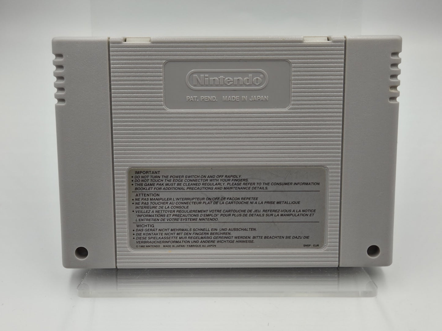 SNES Super Nintendo NHL 96 Modul EUR