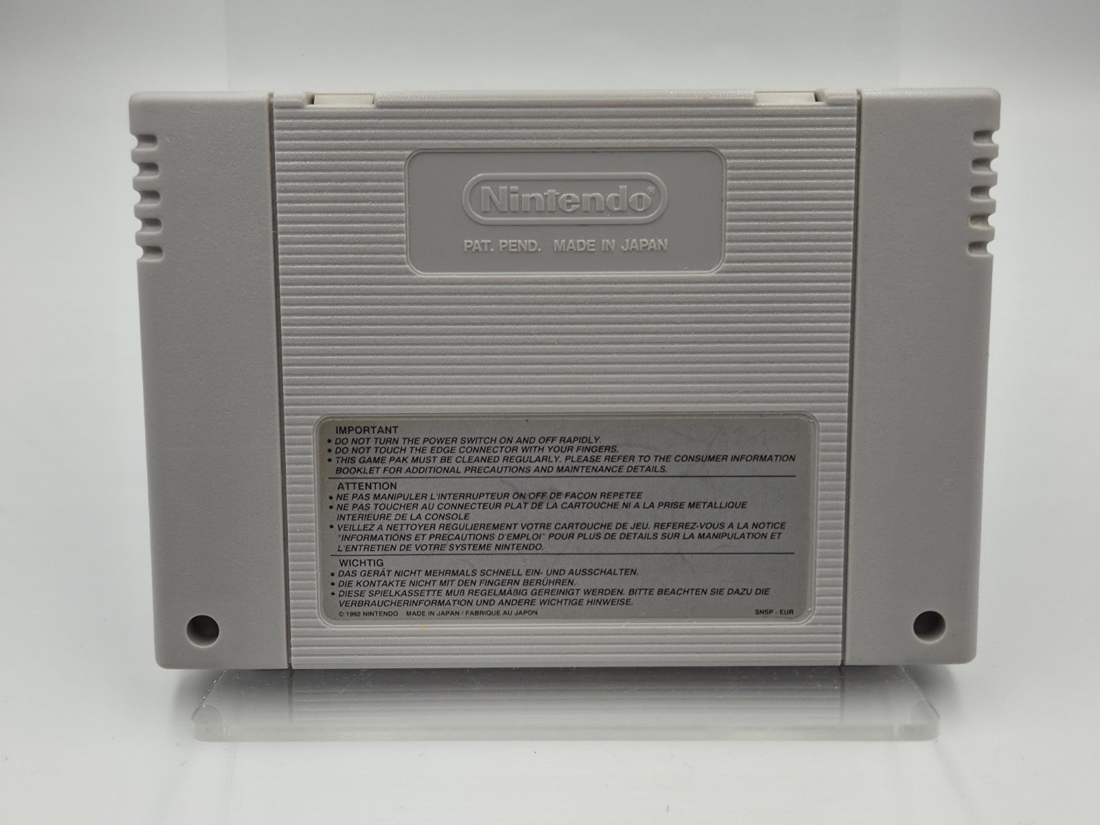 SNES Super Nintendo NHL 96 Modul EUR
