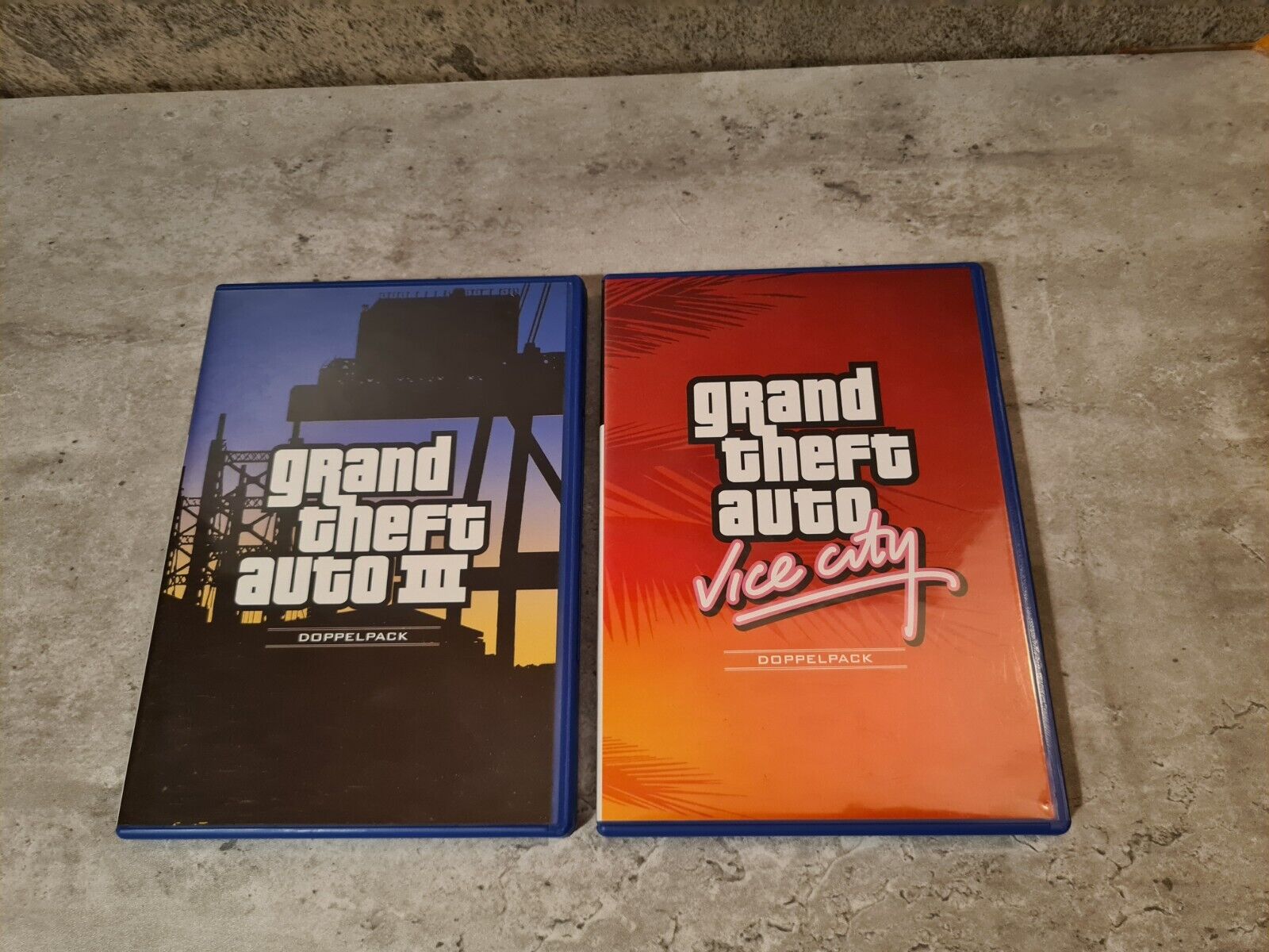 PS2 Playstation 2 Spiel Grand Theft Auto Doppelpack mit Anleitungen Deutsch - T-Retro-Games 
