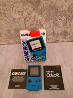 Game Boy Color OVP Console Konsole EUR Türkis - T-Retro-Games 