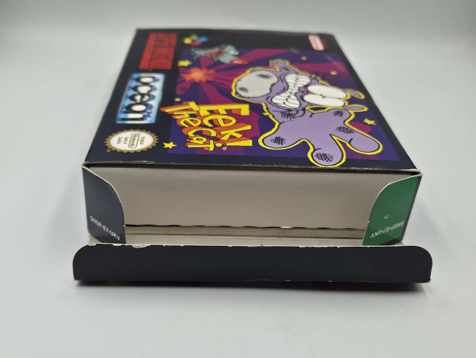  SNES Super Nintendo Eek The Cat mit OVP und  Anleitung UKV