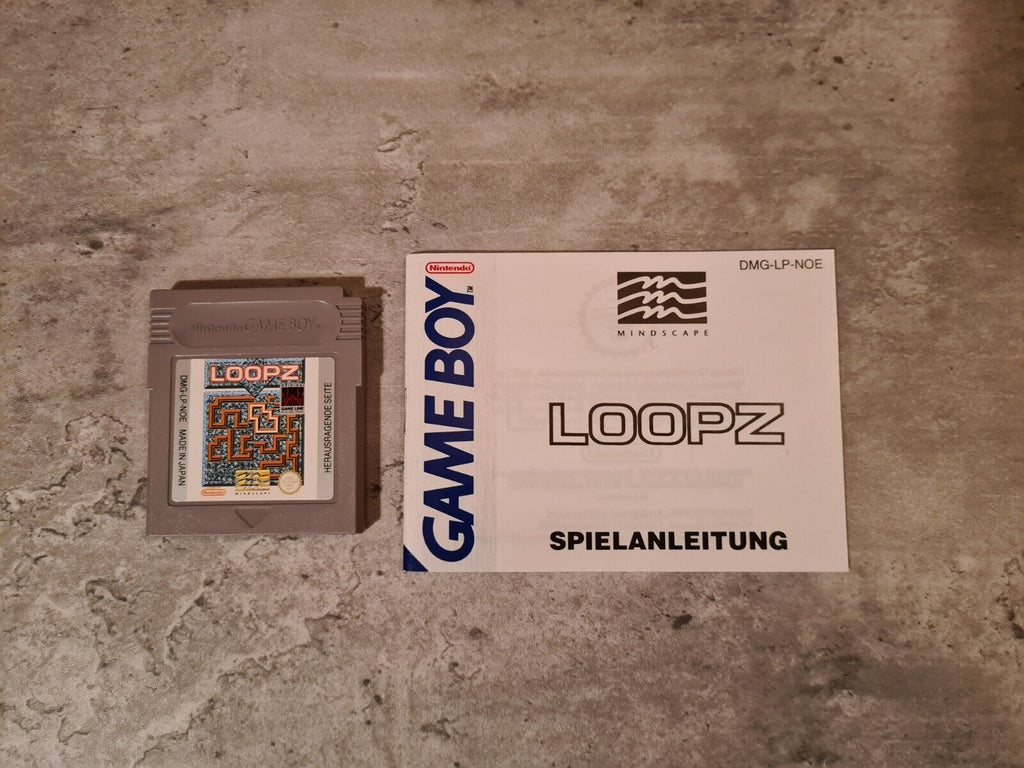 Nintendo Game Boy Classic Loopz mit OVP und Anleitung NOE - T-Retro-Games 