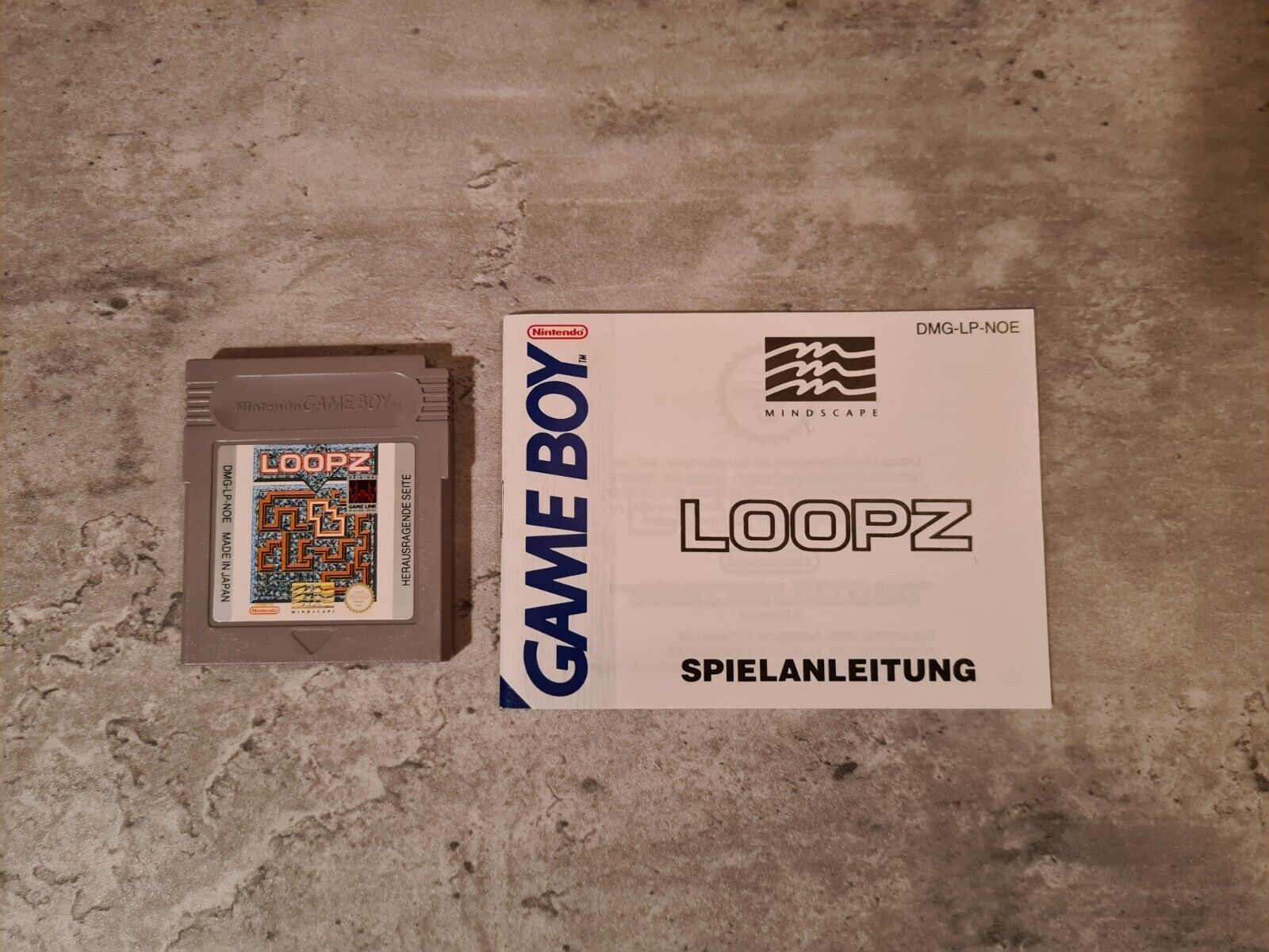 Nintendo Game Boy Classic Loopz mit OVP und Anleitung NOE - T-Retro-Games 