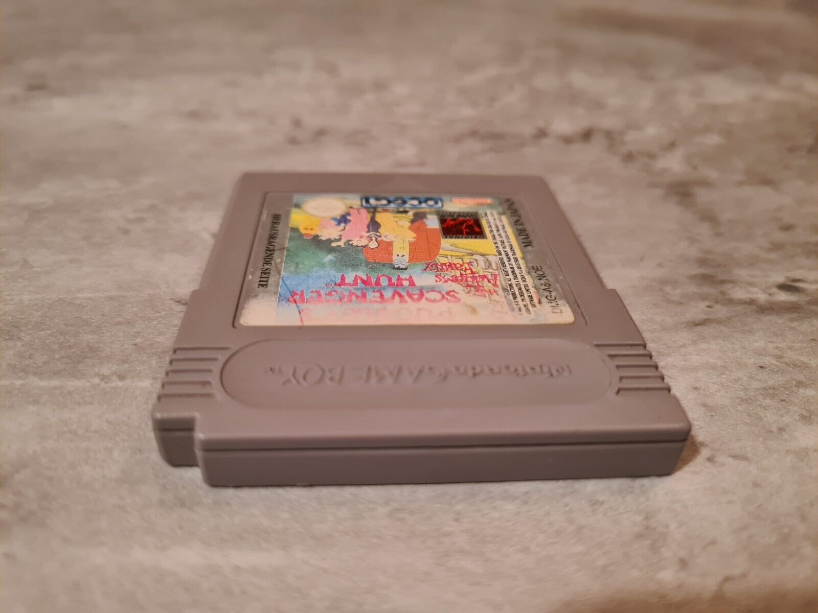 Nintendo Gameboy Classic The Addams Family Pugsley's Scavenger Hunt Modul NOE - T-Retro-Games 