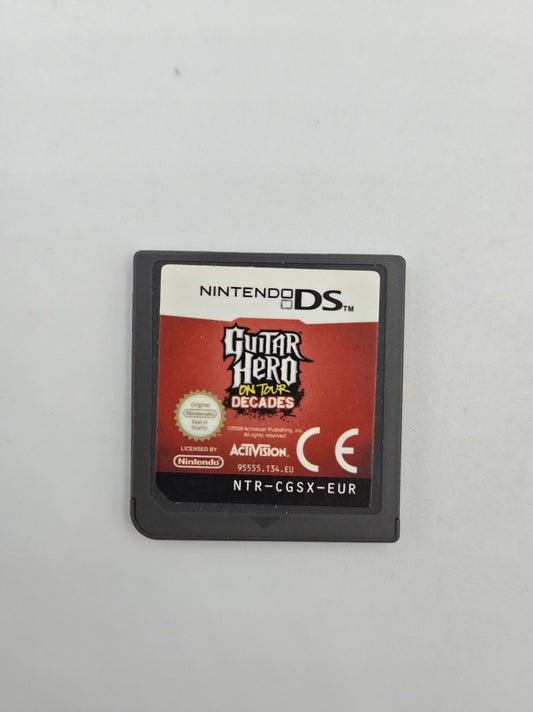 Nintendo DS Spiel Guitar Hero on Tour Decades nur Speicherkarte Modul EUR