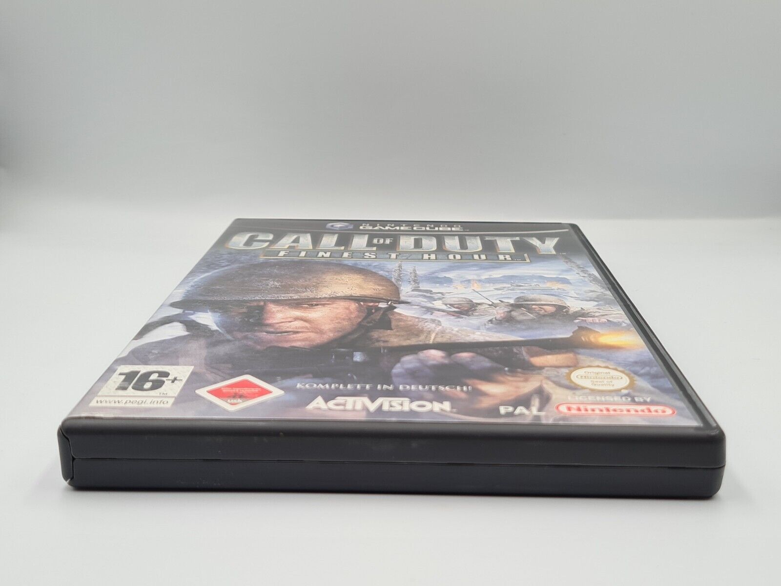 Nintendo GameCube Call of Duty Finest Hour mit OVP und Anleitung NOE - T-Retro-Games 