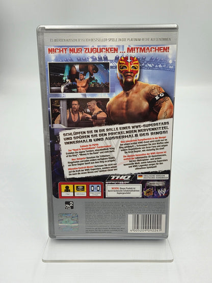 Sony PSP Spiel WWF Smackdown vs Raw 2007 mit OVP und Anleitung Deutsch