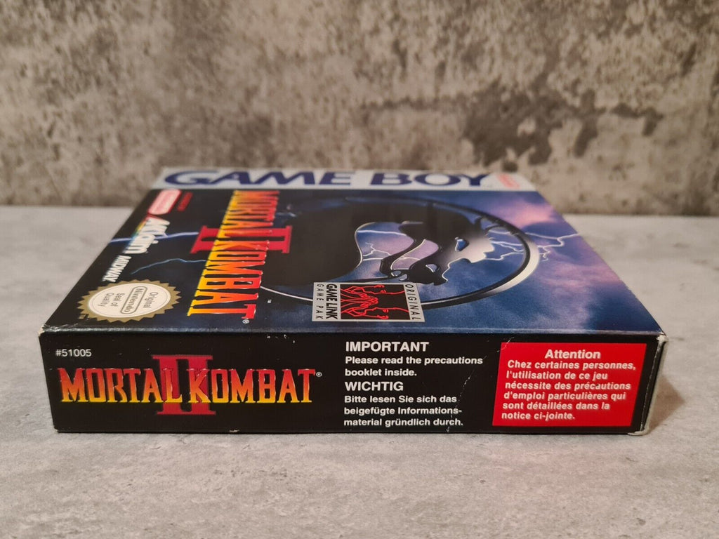 Nintendo Game Boy Mortal Kombat II mit OVP und Anleitung EUR - T-Retro-Games 