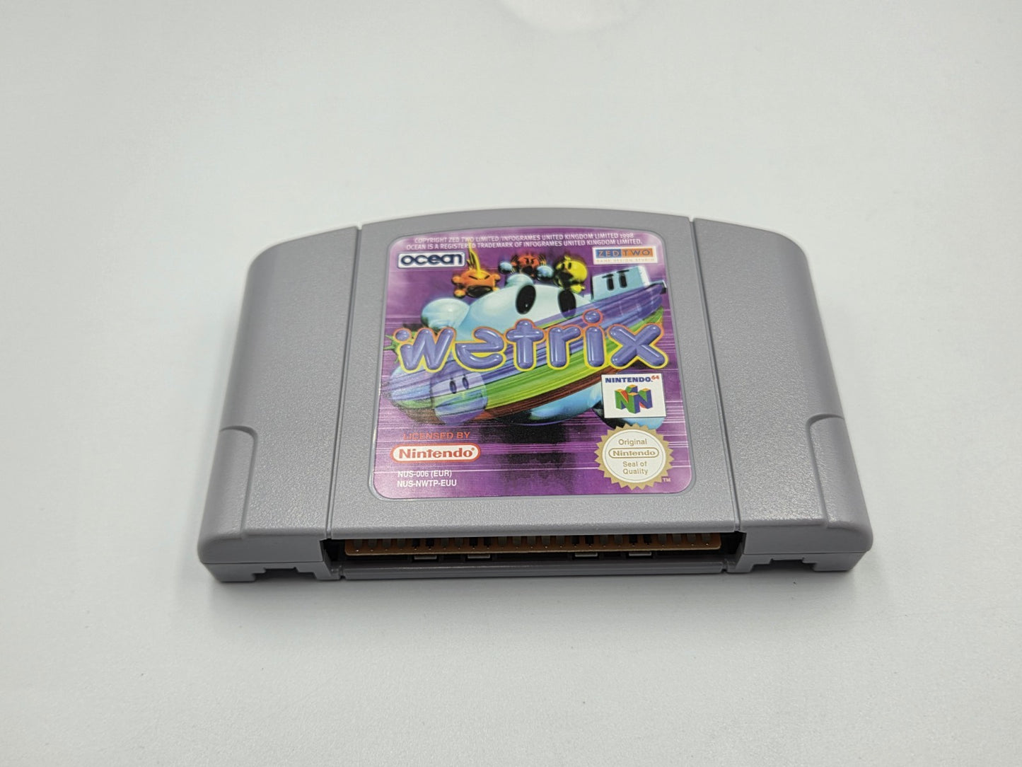 N64 Nintendo 64 Wetrix mit OVP und Anleitung EUR