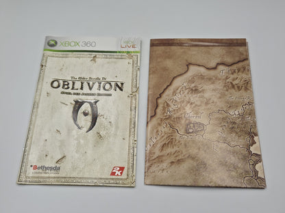XBOX360 Spiel The Elder Scrolls IV Oblivion mit OVP + Anleitung + Karte Deutsch