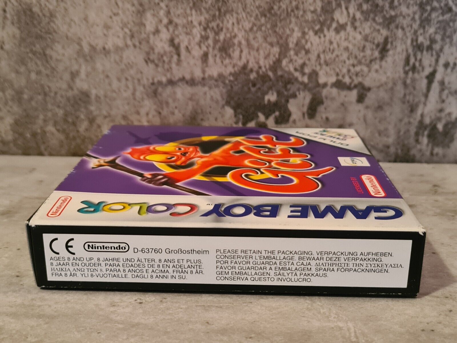 Nintendo Game Boy Color Spiel Gift mit OVP und Anleitung EUR - T-Retro-Games 